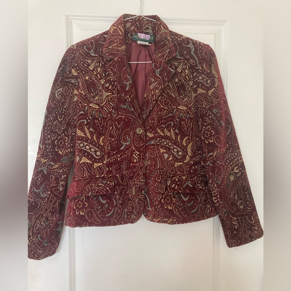 Harvé Benard Paisley Blazer